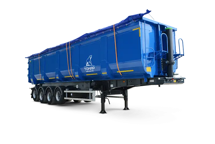 Полуприцеп-ломовоз Тонар SH4-60M (952342) - высота ССУ 1200